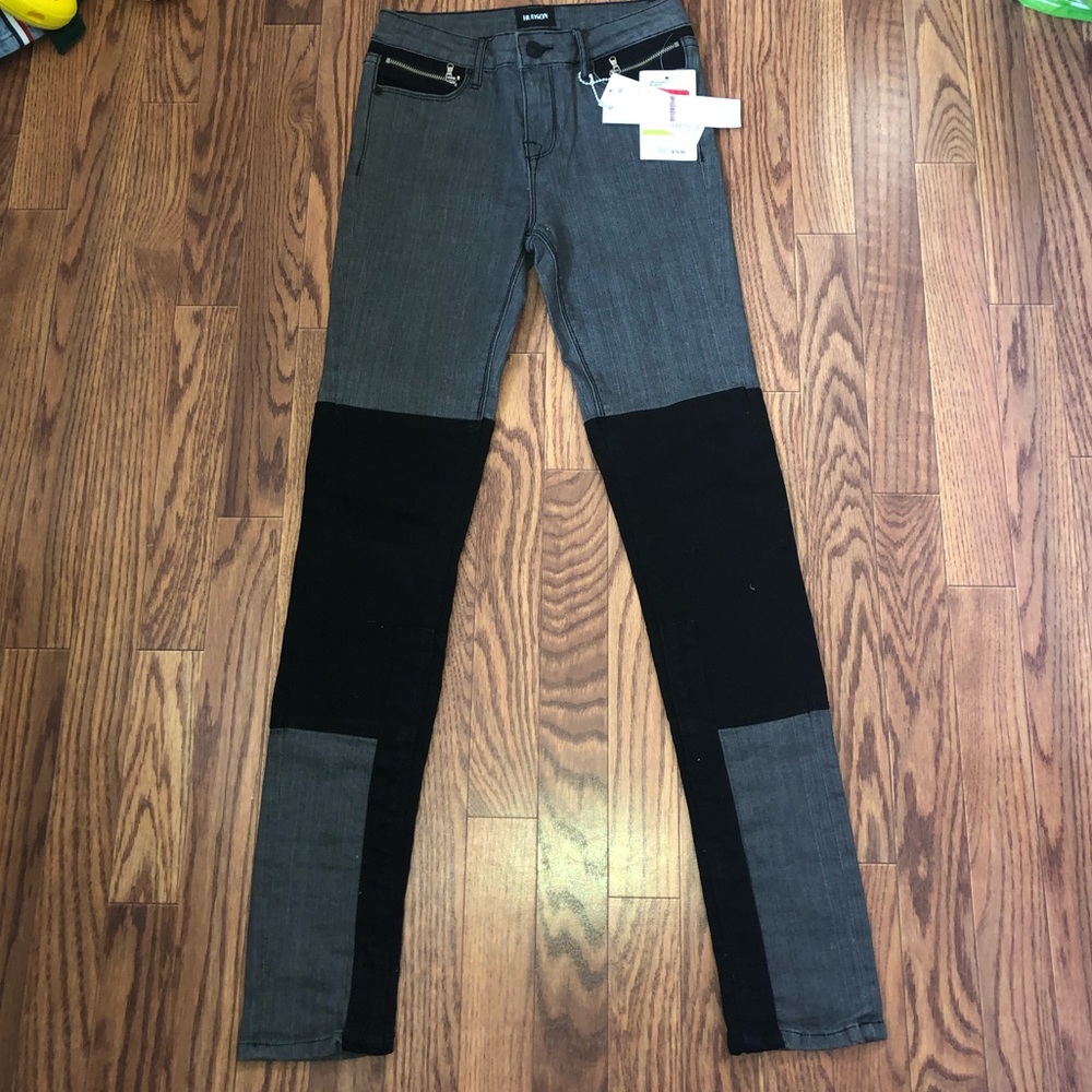 dual colored hudson jeans!